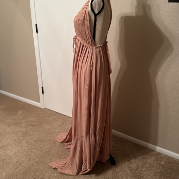 Free People Showstopper Midi. The dress is floor length, I would call it a Maxi - Picture 2 of 6